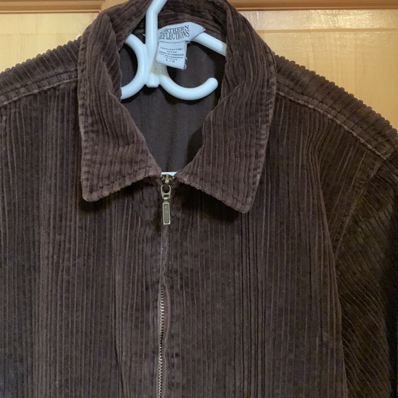 Northern Reflections Brown Cord Jacket - Picture 3 of 4
